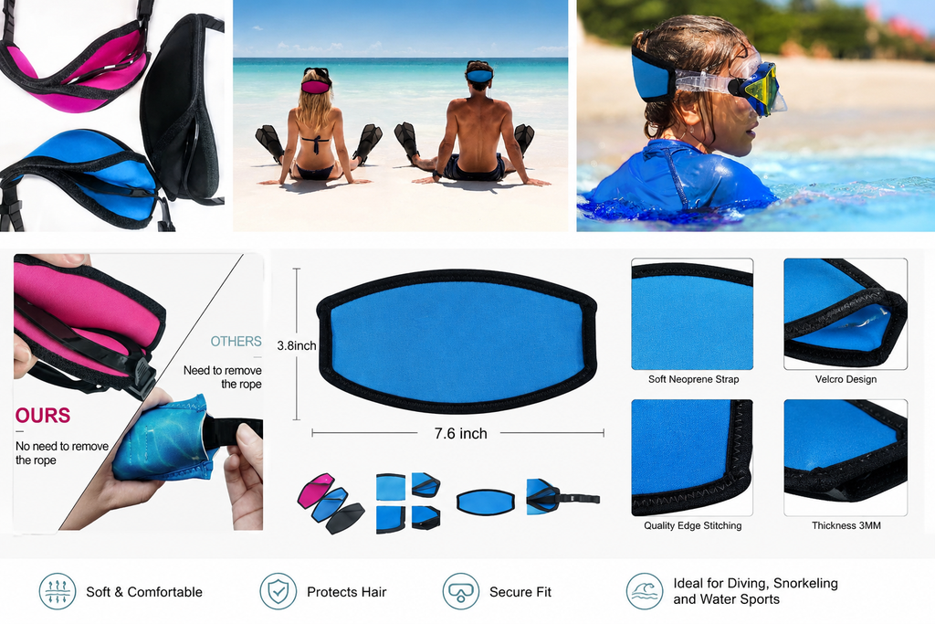 Scuba Mask Strap Cover