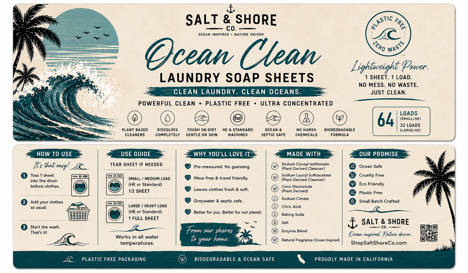 Laundry Soap Sheets