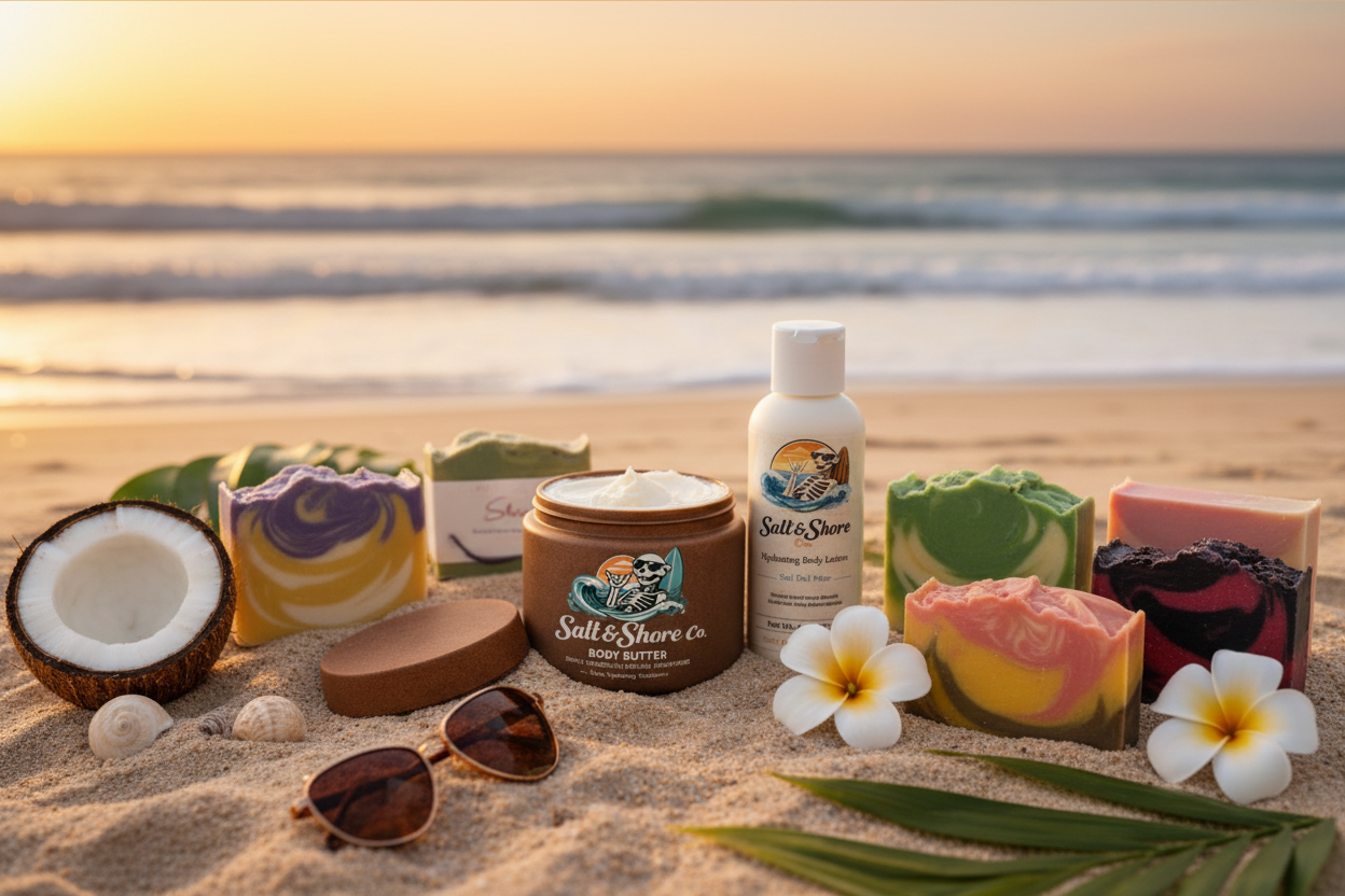 Salt & Shore Co. Desktop Hero - Wide Landscape